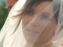 Beautiful Bride Stock Footage