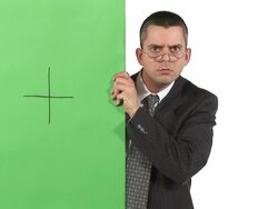 HD: Holding Up A Message Stock Footage