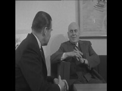 CAN757 US UK AND WEST GERMANY DISCUSS NATO CRISIS Instructional Video