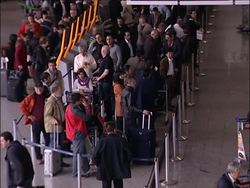 WRAP Airports close due to Iceland volcano ash News Clip