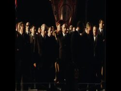 SYND 30/11/70 PRESIDENT SADAT MARKS THE END OF RAMADAN News Clip