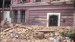 CLEAN : Destruction in southern Mexican town of Juchitan after quake News Clip
