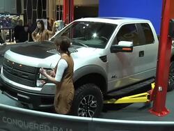 2012 Ford F-150 SVT Raptor montage Stock Footage