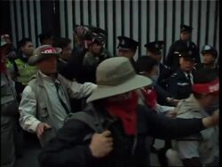 SKoreans shave heads, Brazilian protesters, Indian presser News Clip