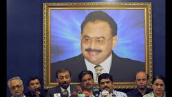 CLEAN : Pakistans MQM party leader Altaf Hussain held in London News Clip
