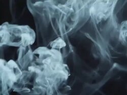 Blue smoke Stock Footage