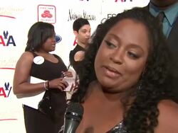 EVENT CAPSULE REPORTER/CHYRON: Steve Harvey Hosts 2nd Annual Steve Harvey Foundation Gala in NY Stock Footage