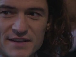 Orlando Bloom at 'The Hobbit: The Battle of the Five Armies' World Premiere Stock Footage