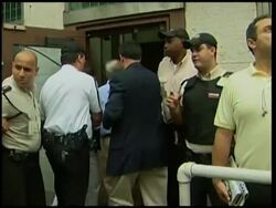 WRAP Father, son arrive at US consulate for reunion, departure News Clip