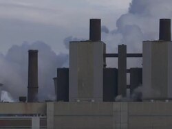 HD Coal Power Plant (Time Lapse) Stock Footage