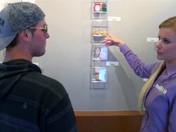 First day of recreational marijuana store opens in Aurora, Colorado Stock Footage