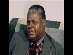 UPITN 18 1 77 NKOMO PRESS CONFERENCE AS HE LEAVES AFTER NIGERIAN VISIT Instructional Video
