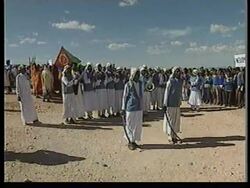 ERITREA: UN CHIEF KOFI ANNAN VISIT News Clip