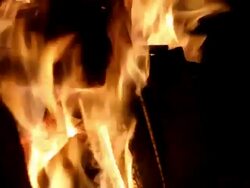 fireplace background Stock Footage