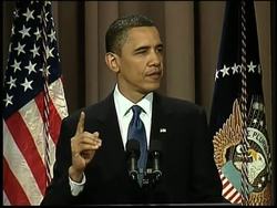 Obama keeps up pressure for financial overhaul, trader reax News Clip