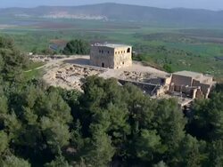 Tzippori, also known as Sepphoris, Dioceserea and Saffuriya, located in the central Galilee region, Israel, Israel Stock Footage