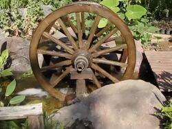 Water wheel Stock Footage