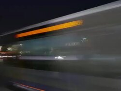 Time Lapse of Beijing Tiananmen Square Traffic Stock Footage