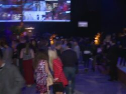 ATMOSPHERE at Abercrombie & Fitch's "The Making Of A Star" Spring Campaign Party Stock Footage