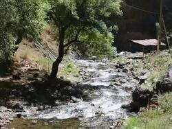 Garni Gorge, Azat river, 'symphony of the stones' Stock Footage