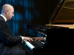 HD: Professional Pianist Playing The Grand Piano Stock Footage