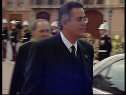 Arrivals for funeral of Prince Rainier News Clip