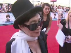 Yoko Ono Interview at George Harrison: Living in the Material World Premiere News Clip