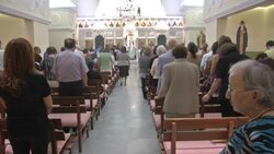 Lebanese Christians attend church ahead of funeral for slain security chief News Clip