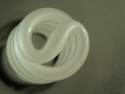 Light Bulb Flickering on. HD Stock Footage