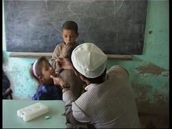 AFGHANISTAN: POLIO VACCINATION CAMPAIGN (V) News Clip