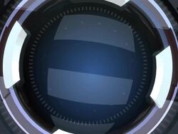 Futuristic lens intro Stock Footage