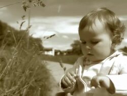 Happy Toddler Stock Footage