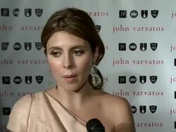 INTERVIEW: Jamie-Lynn Sigler on being a part of the night at John Varvatos Celebrates 10 Years In West Hollywood Stock Footage