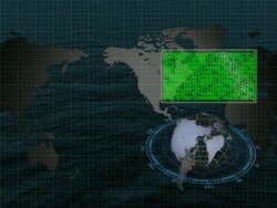 Global Navigation Target and Acquisition System Stock Footage