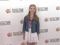 G. Hannelius at Elizabeth Glaser Pediatric AIDS Foundation's 24th Annual A Time For Heroes Stock Footage