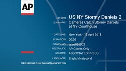 Cameras Catch Stormy Daniels at NY Courthouse Instructional Video