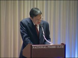 US Chinese ambassador gives news conference News Clip