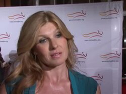 EVENT CAPSULE REPORTER/CHYRON: 2010 A Funny Thing Happened On The Way To Cure Parkinson's Stock Footage