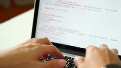 HD : Code Programming Stock Footage