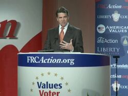 Texas Governor Rick Perry Stock Footage