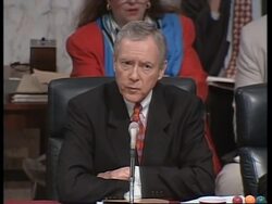 USA: WASHINGTON: CONGRESS GETS FIRST LOOK AT TOBACCO SETTLEMENT News Clip