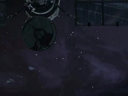 Satellite in orbit. Stock Footage