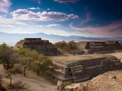 TIME LAPSE: Monte Alban, Mexico Stock Footage