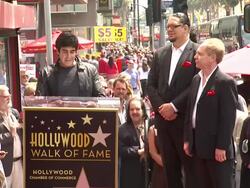 SPEECH - David Copperfield on knowing and working with Penn and Teller at Penn & Teller Honored with Star on the Hollywood Walk of Fame in Hollywood, CA, on 4/5/2013. (Footage by WireImage Video/Getty Images Entertainment Video) Stock Footage