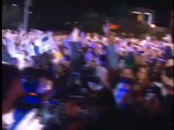 Halloween party with Pink and Berlin Stock Footage