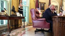 Trump's Leaked Phone Calls Mocked By Late-Night Hosts | THR News News Clip