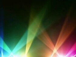 Spot Lights Background Loop - Rainbow (Full HD) Stock Footage