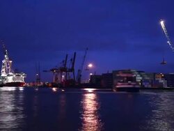 Shipyard, time lapse Stock Footage