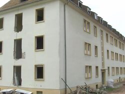 MS View of old building / Saarburg, Rhineland-Palatinate, Germany Stock Footage