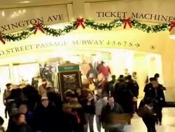 TIME LAPSE: Grand Central Station, New York City Stock Footage